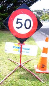 50 sign